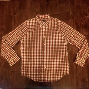 Abercrombie & Fitch L/S button up - Large